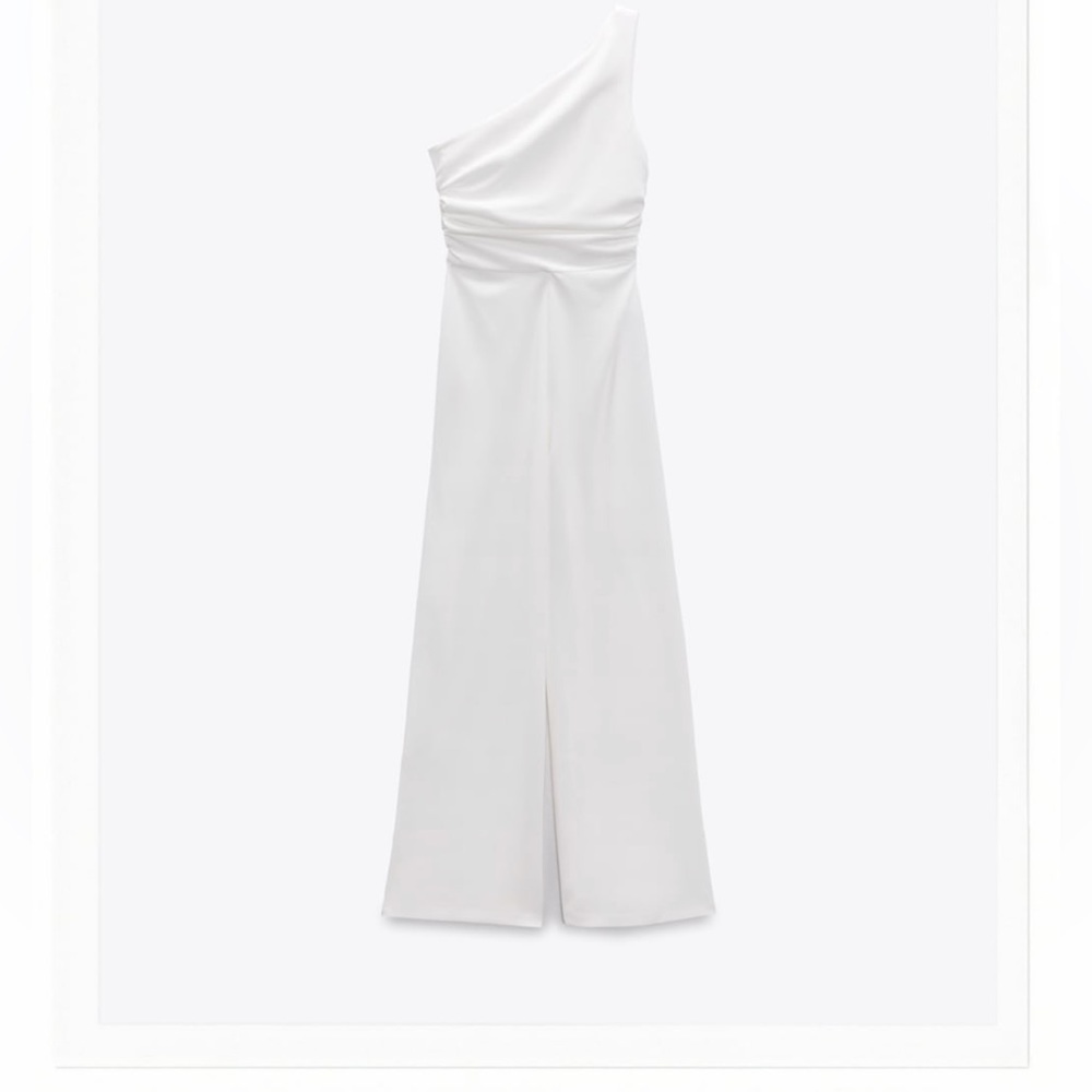 Zara summer white jumpsuit (never been worn with tags)